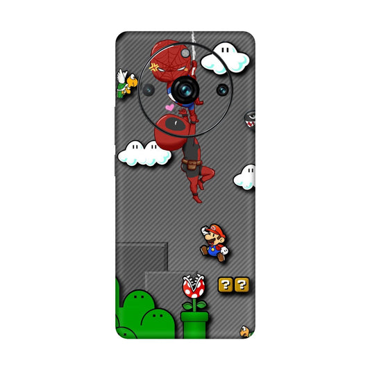 Saiyan Contrast Power Mobile Skin For Realme 11 Pro Plus