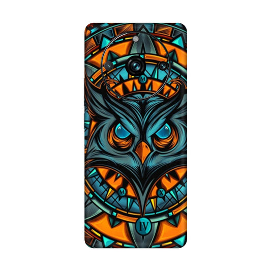 Spirit Owl Mandala Mobile Skin For Realme 11 Pro Plus