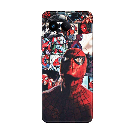 Vintage Spider Man Collage Mobile Skin For Realme 11x 5g