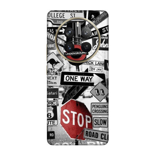 Global Urban Sign Bomb Mobile Skin For Realme 12 Pro Plus 5g