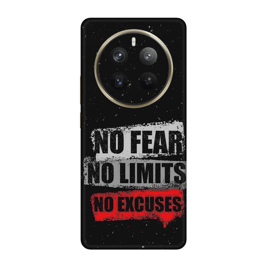 No Fear No Limits Mobile Skin For Realme 12 Pro Plus 5g