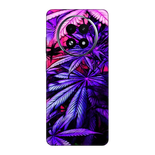 Neon Purple Herb Mobile Skin For Realme 13 5g