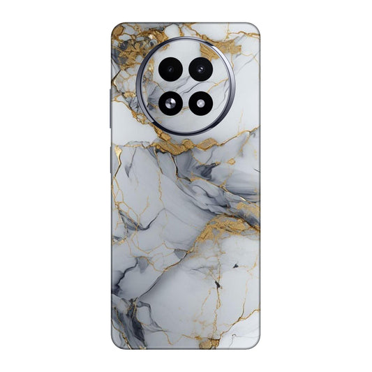 White Gold Luxury Marble Mobile Skin For Realme 13 5g