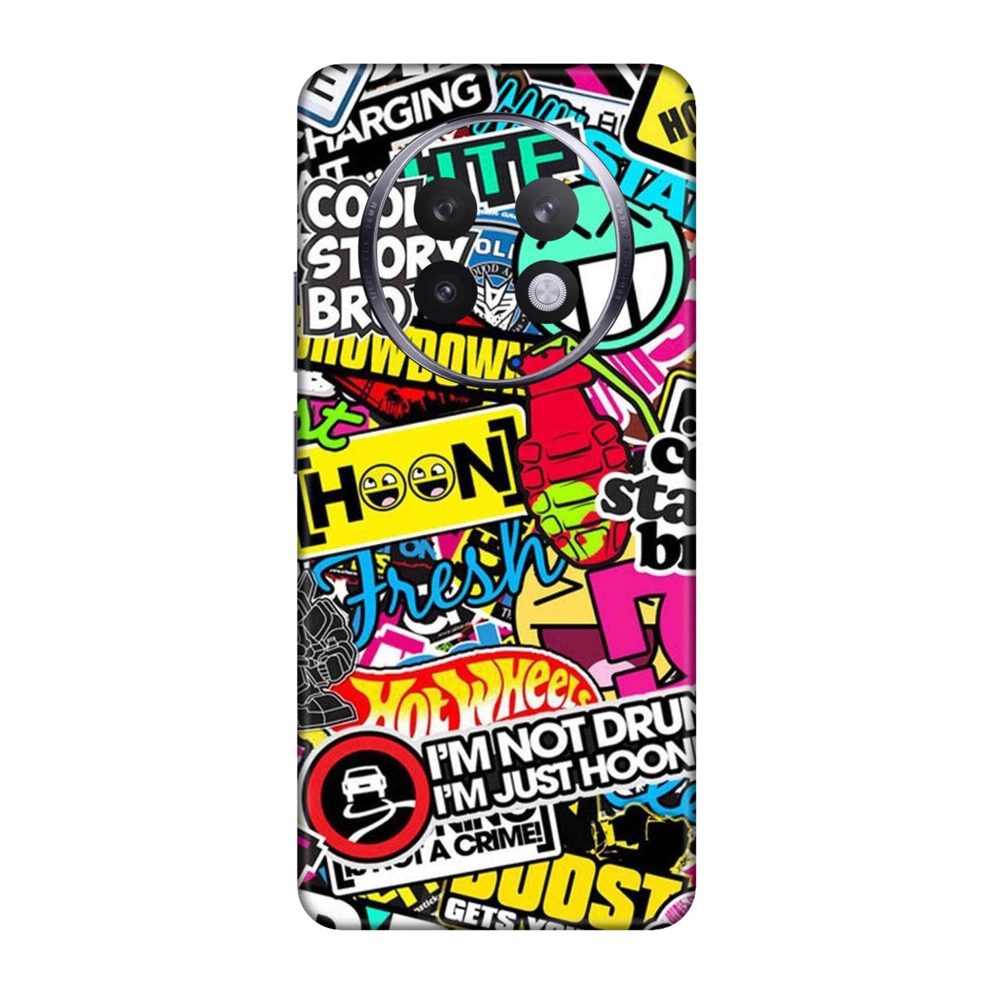 Hoonigan Sticker Bomb Mobile Skin For Realme 13 Plus 5g