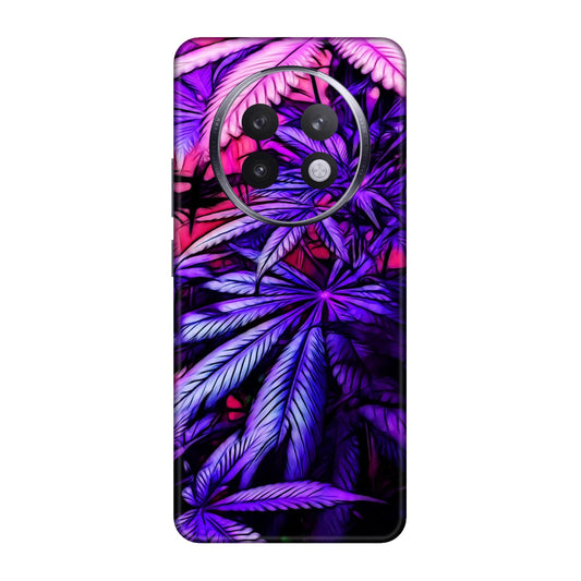 Neon Purple Herb Mobile Skin For Realme 13 Plus 5g