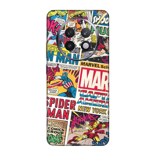 Vintage Marvel Comic Bomb Mobile Skin For Realme 13 Plus 5g