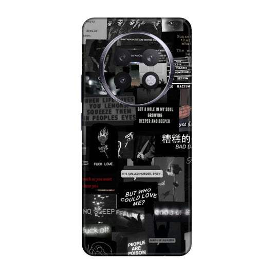 Bad Day Dark Collage Mobile Skin For Realme 13 Plus 5g