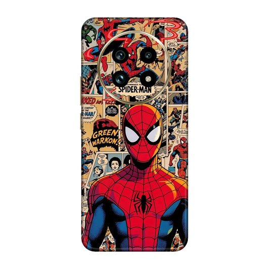 Vintage Comic Panel Spider Man Mobile Skin For Realme 13 Pro Plus 5g