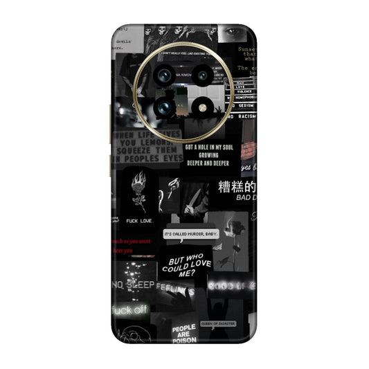 Bad Day Dark Collage Mobile Skin For Realme 13 Pro Plus 5g