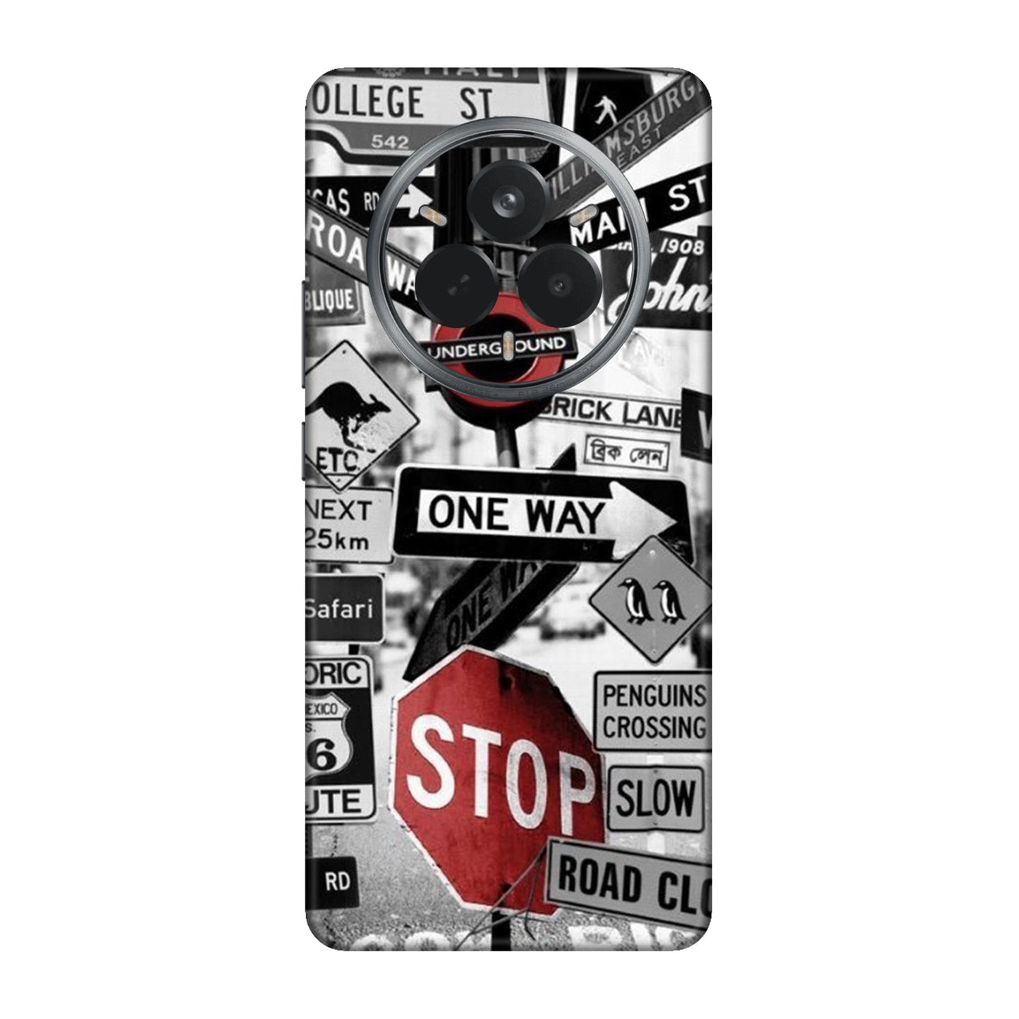 Global Urban Sign Bomb Mobile Skin For Realme 14 Pro 5g