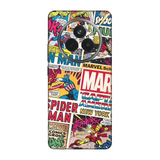 Vintage Marvel Comic Bomb Mobile Skin For Realme 14 Pro 5g