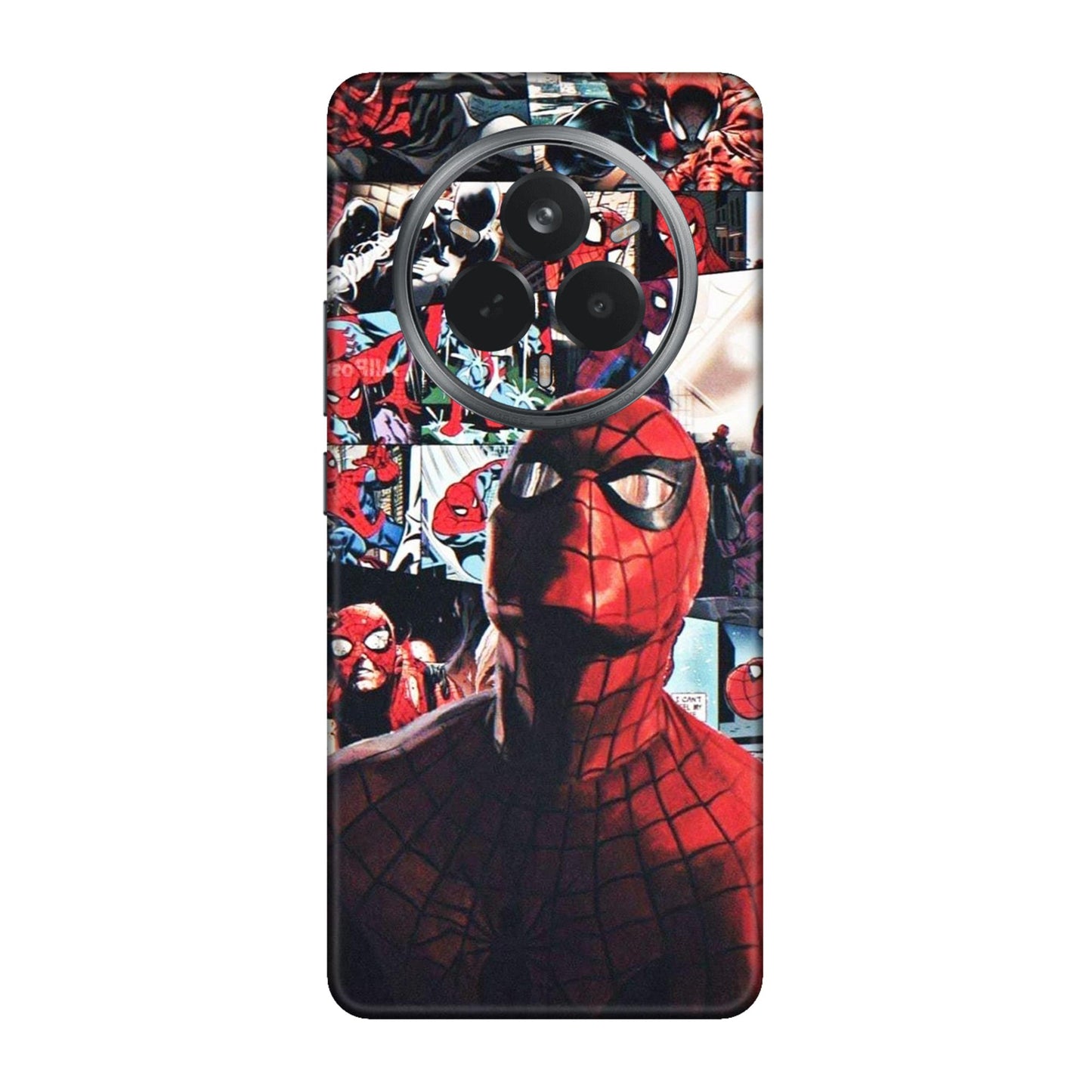 Vintage Spider Man Collage Mobile Skin For Realme 14 Pro 5g