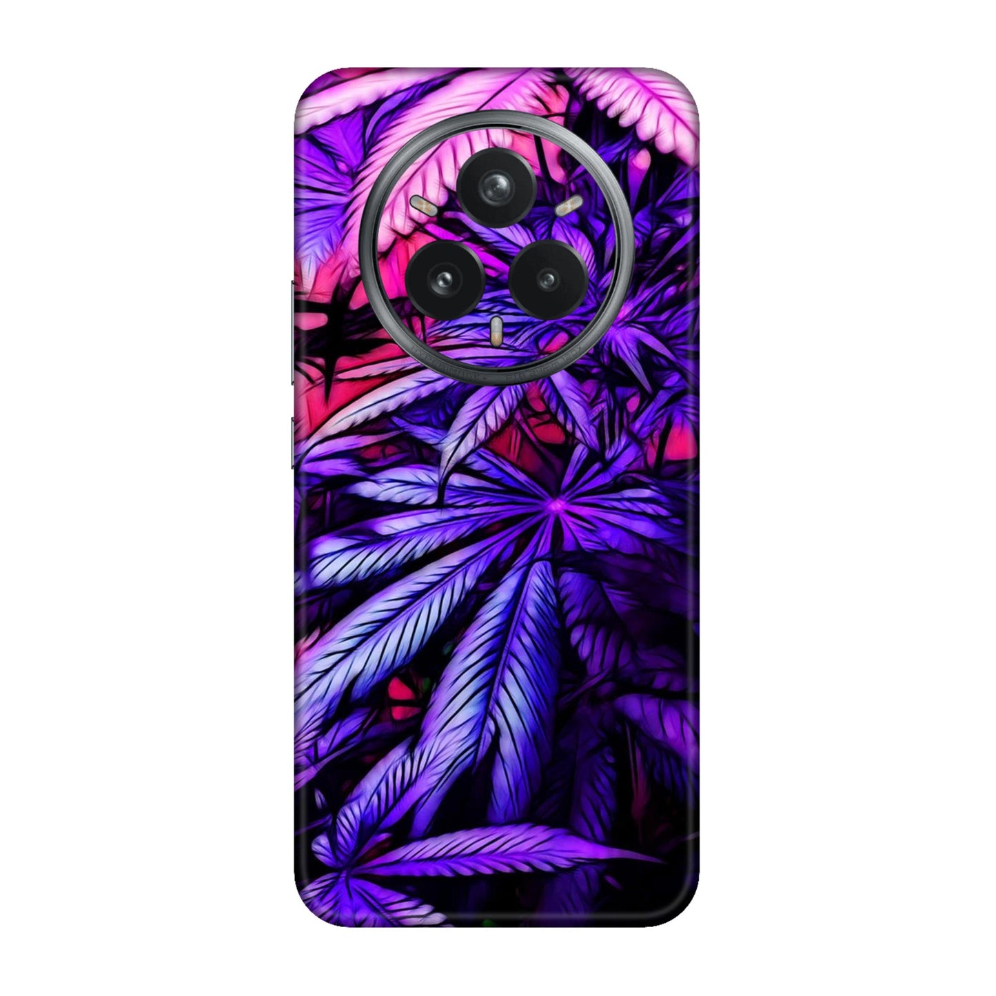 Neon Purple Herb Mobile Skin For Realme 14 Pro Plus 5g