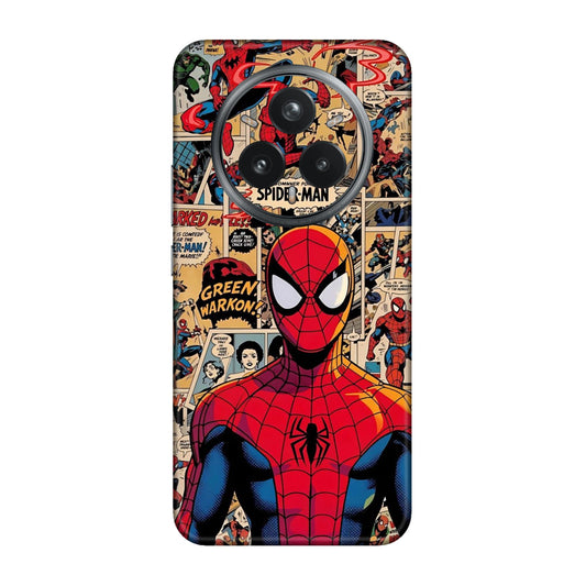 Vintage Comic Panel Spider Man Mobile Skin For Realme 14 Pro Plus 5g