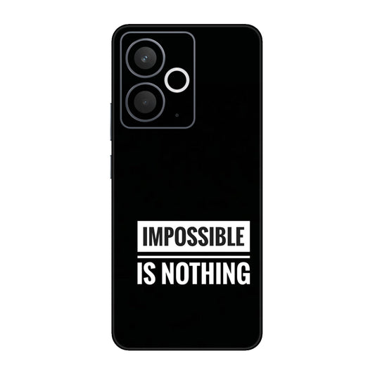 Motivational Text Mobile Skin For Realme 14t 5g