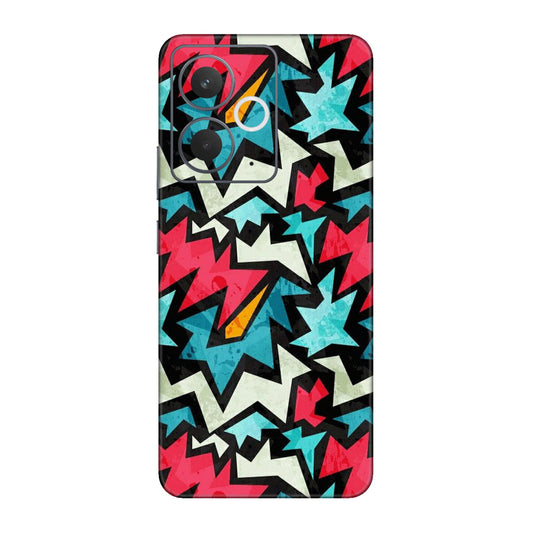 Abstract Urban Energy Mobile Skin For Realme 14t 5g