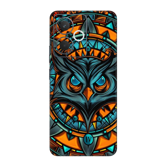 Spirit Owl Mandala Mobile Skin For Realme 14t 5g