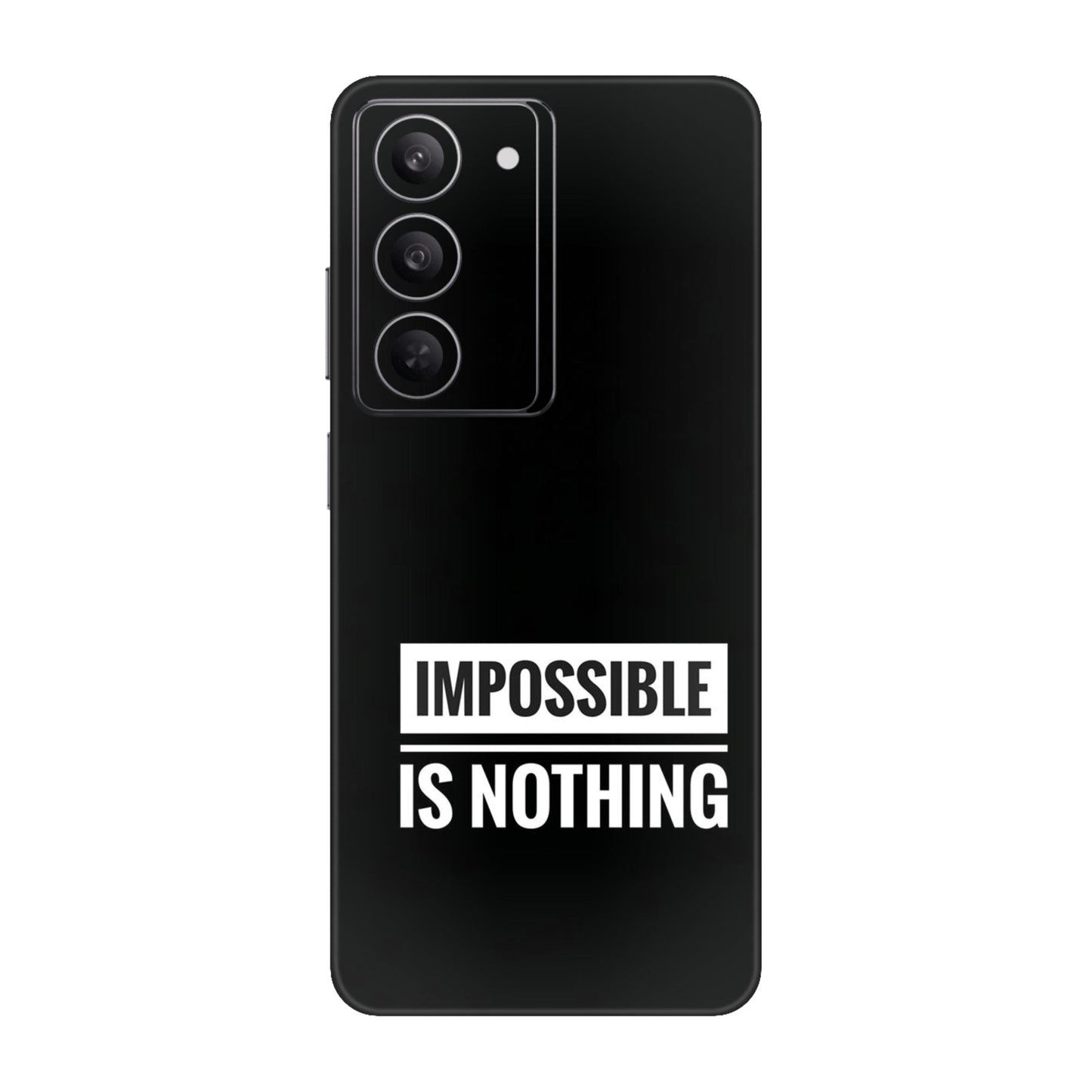 Motivational Text Mobile Skin For Realme 14x 5g
