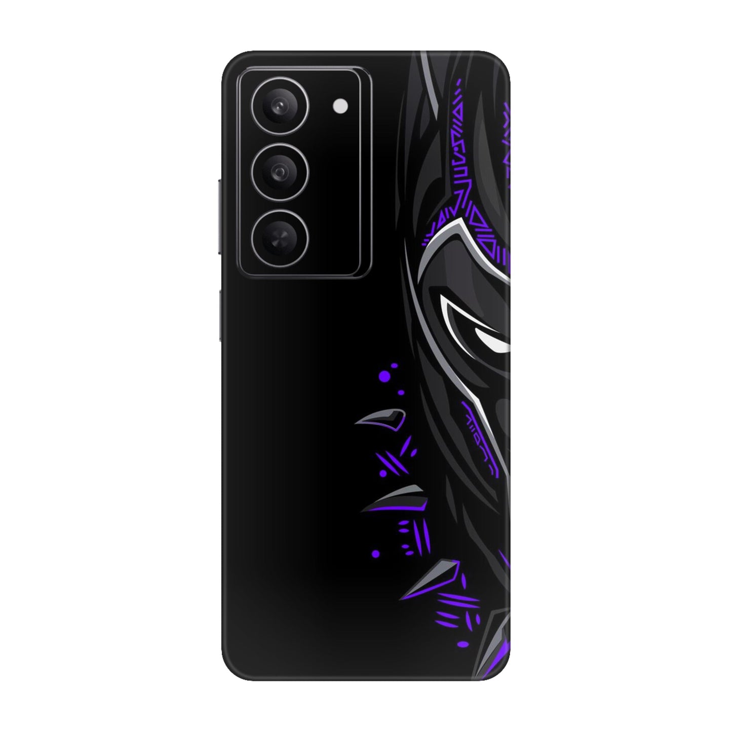 Neon Vibe Cat Mobile Skin For Realme 14x 5g