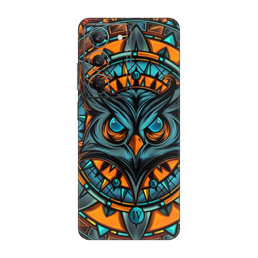 Spirit Owl Mandala Mobile Skin For Realme 14x 5g