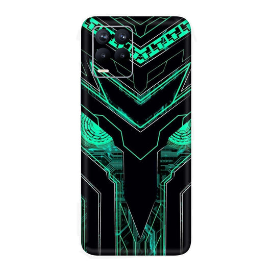 Neon Circuit Predator Mobile Skin For Realme 8