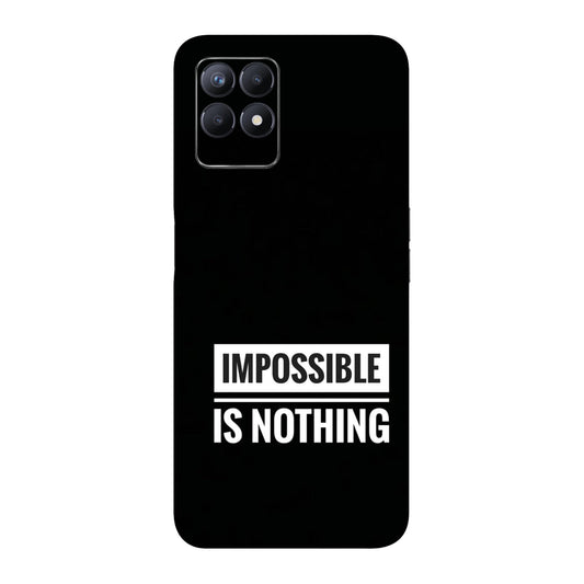Motivational Text Mobile Skin For Realme 8i