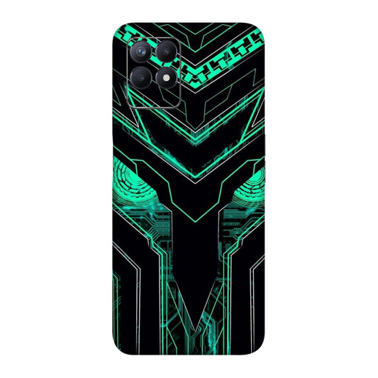 Neon Circuit Predator Mobile Skin For Realme 8i