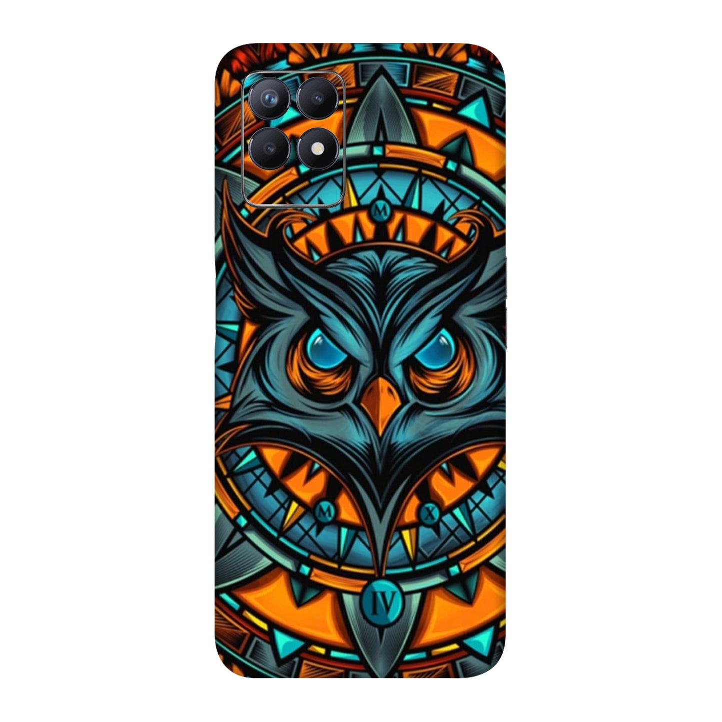 Spirit Owl Mandala Mobile Skin For Realme 8i