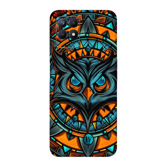 Spirit Owl Mandala Mobile Skin For Realme 8i