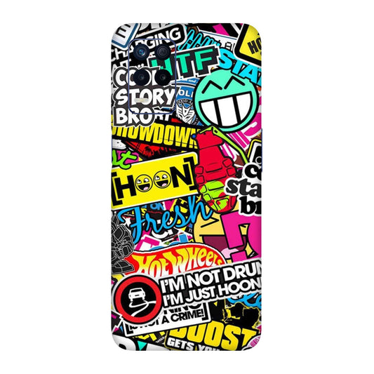 Hoonigan Sticker Bomb Mobile Skin For Realme 8s 5g
