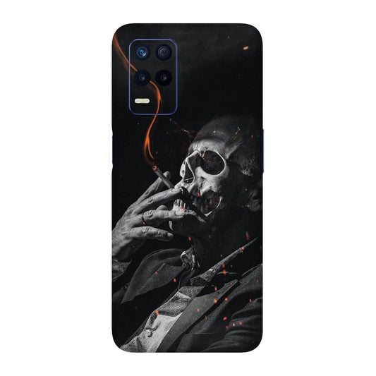 Rainbow Oil Slick Flow Mobile Skin For Realme 8s 5g