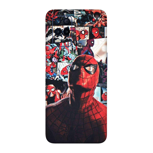 Vintage Spider Man Collage Mobile Skin For Realme 8s 5g