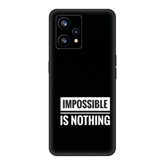 Motivational Text Mobile Skin For Realme 9 4g