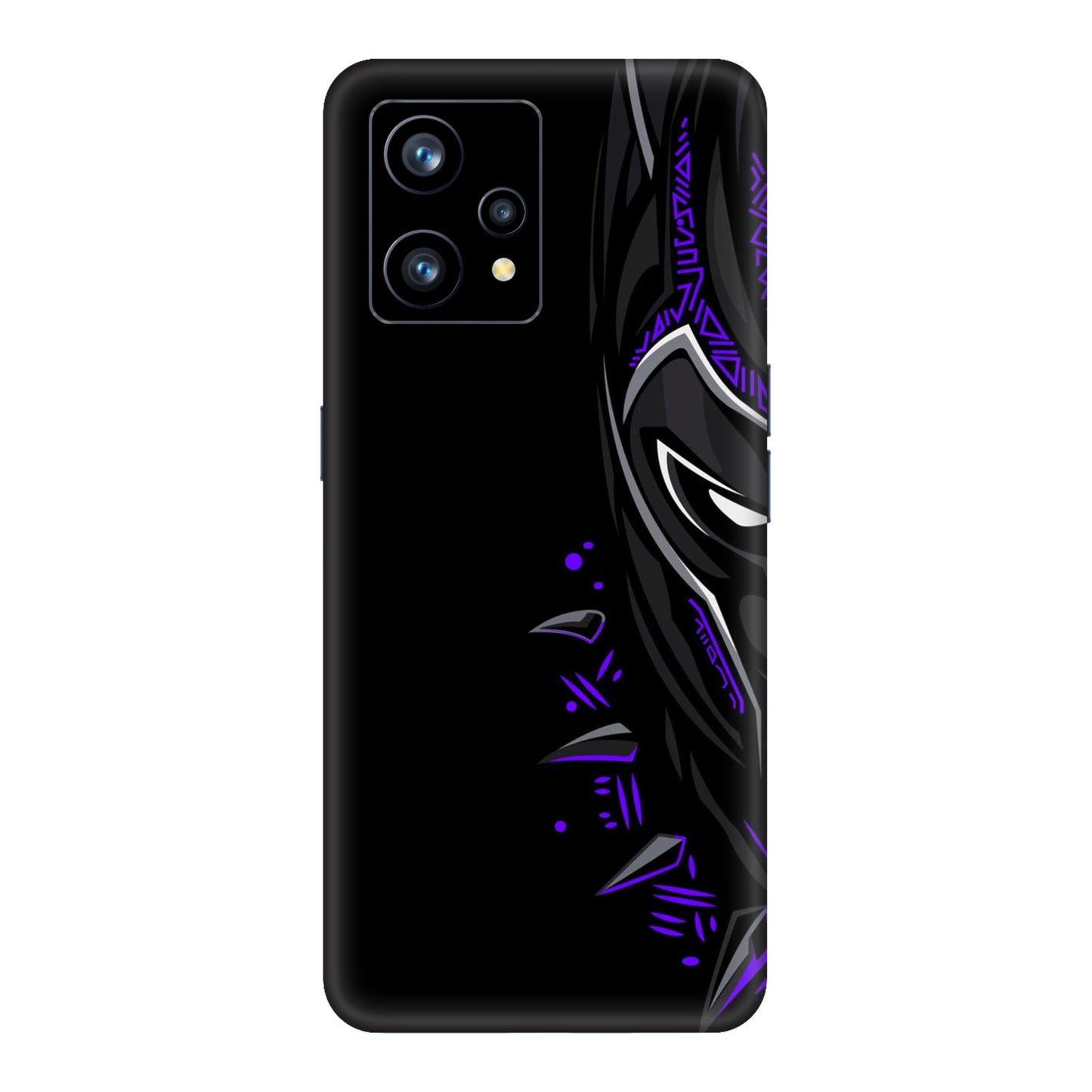 Neon Vibe Cat Mobile Skin For Realme 9 4g