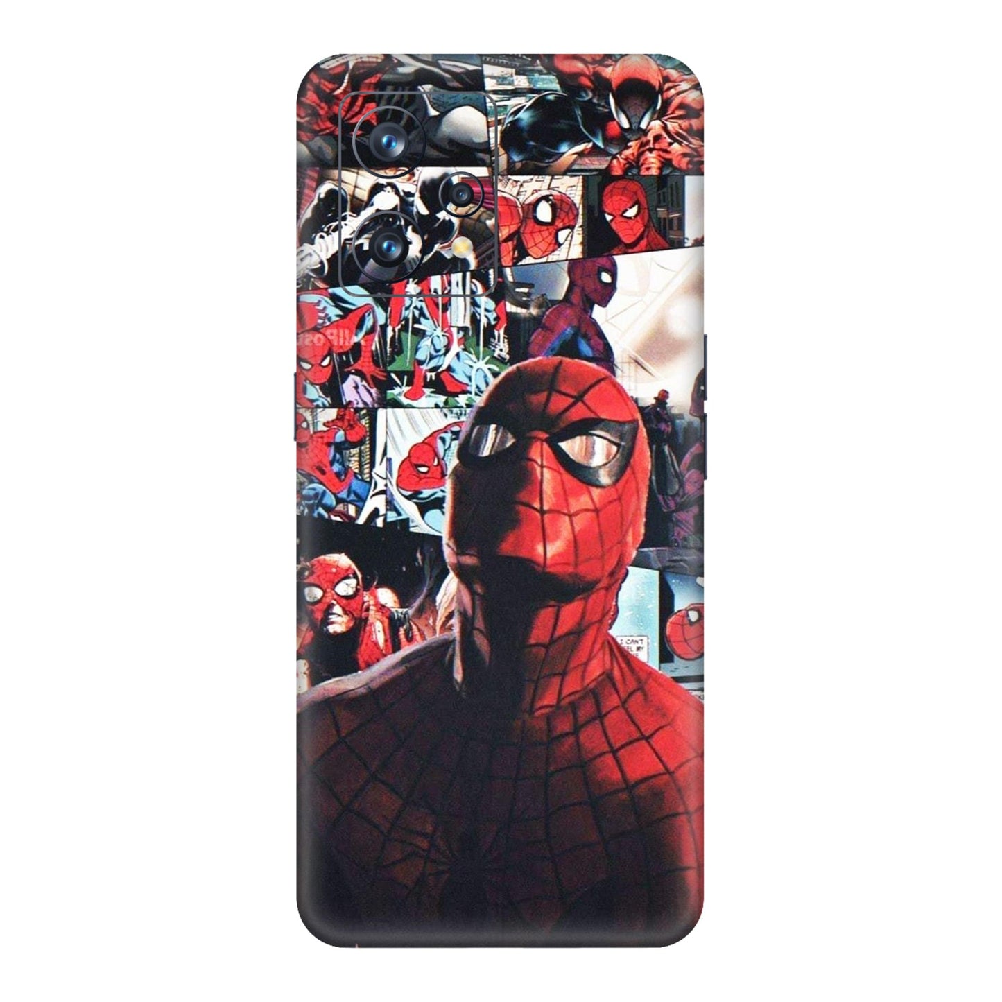 Vintage Spider Man Collage Mobile Skin For Realme 9 4g