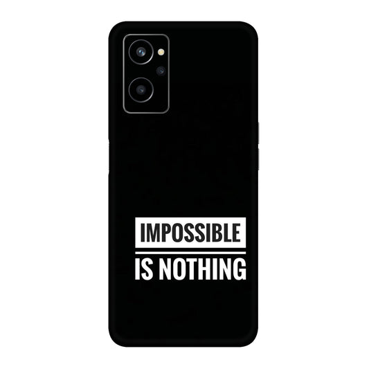 Motivational Text Mobile Skin For Realme 9i