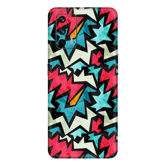 Abstract Urban Energy Mobile Skin For Realme GT 5g