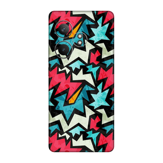 Abstract Urban Energy Mobile Skin For Realme GT 6T 5g