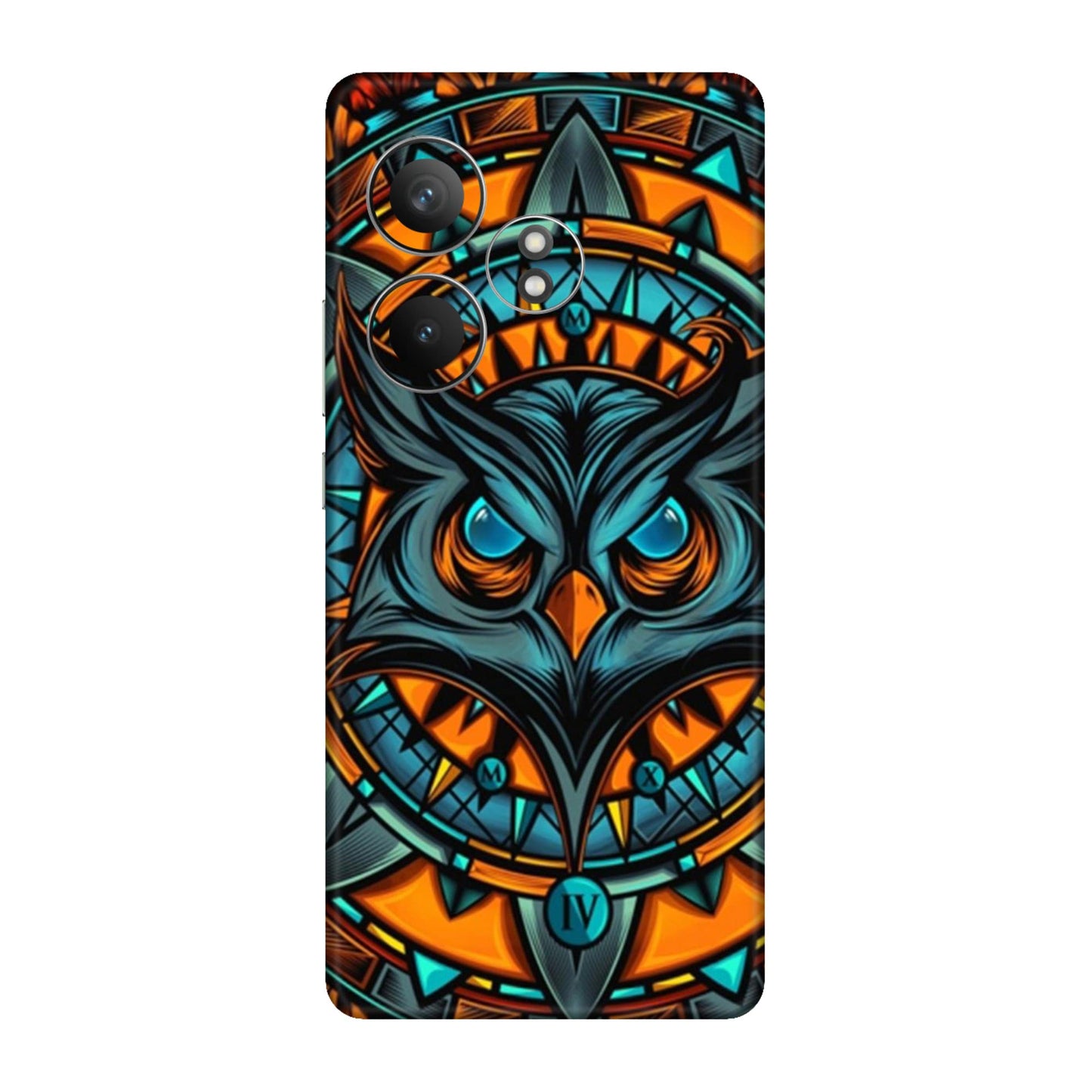 Spirit Owl Mandala Mobile Skin For Realme GT 6T 5g