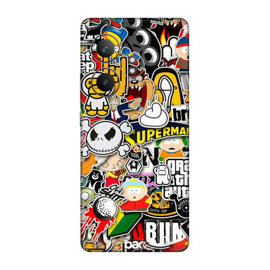 Sukuna Tongue Out Energy Mobile Skin For Realme GT 6T 5g