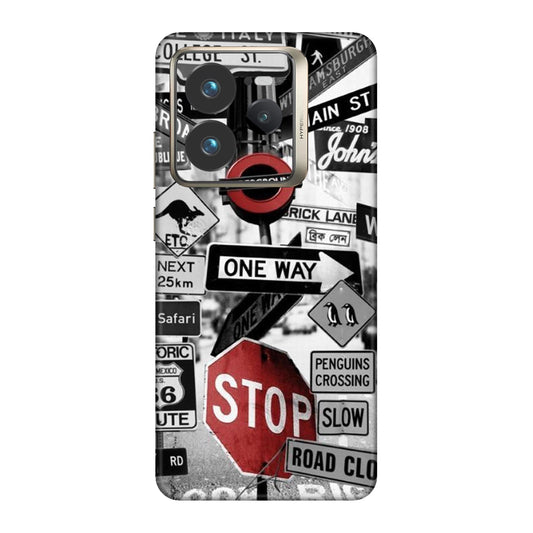 Global Urban Sign Bomb Mobile Skin For Realme GT 7 Pro 5g