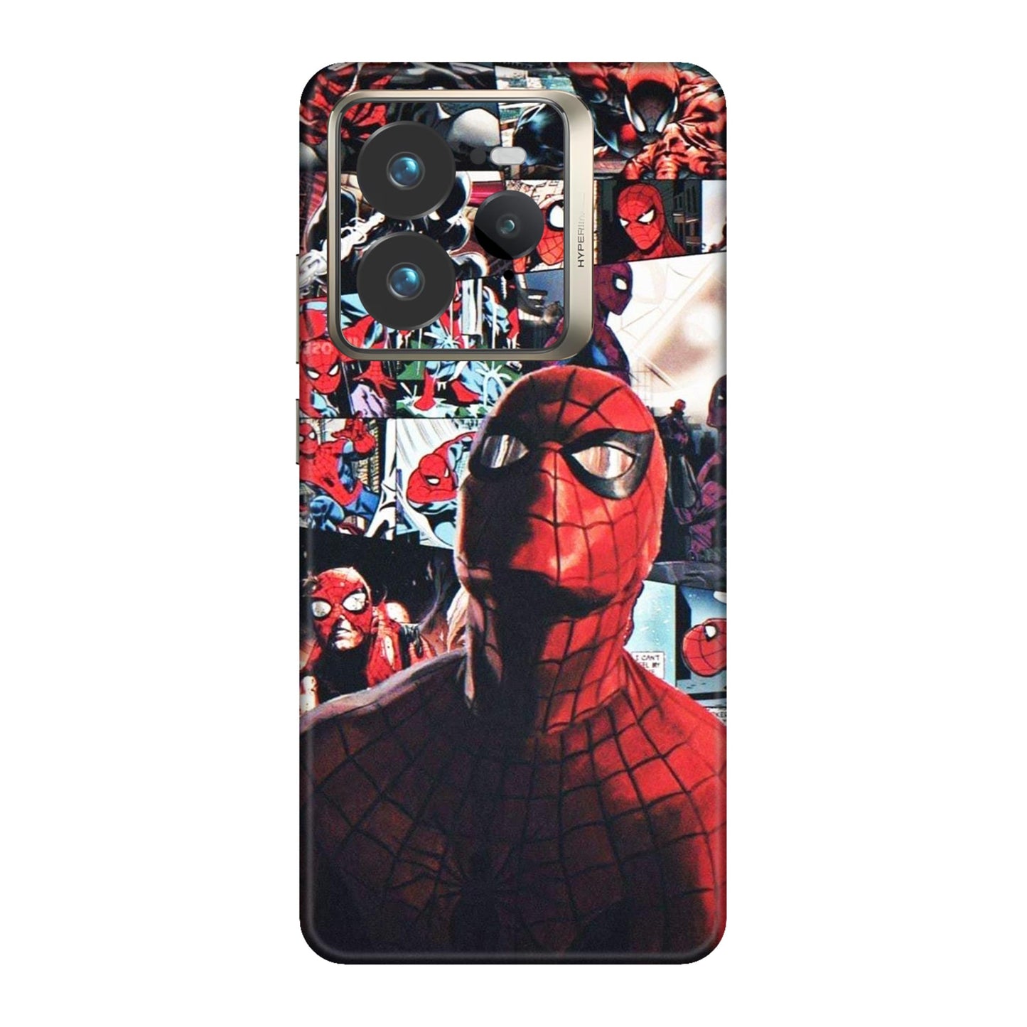 Vintage Spider Man Collage Mobile Skin For Realme GT 7 Pro 5g
