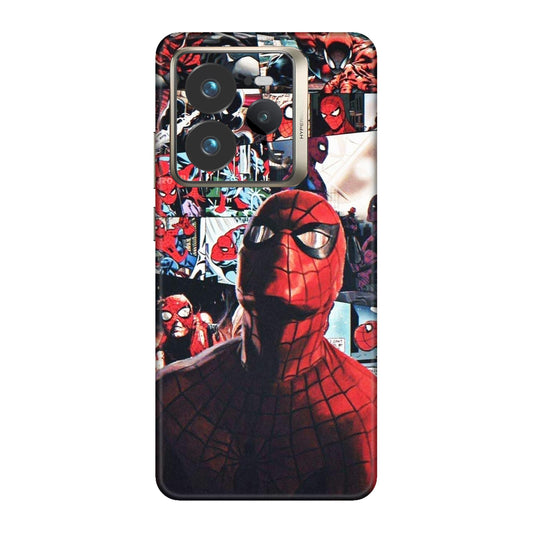 Vintage Spider Man Collage Mobile Skin For Realme GT 7 Pro 5g