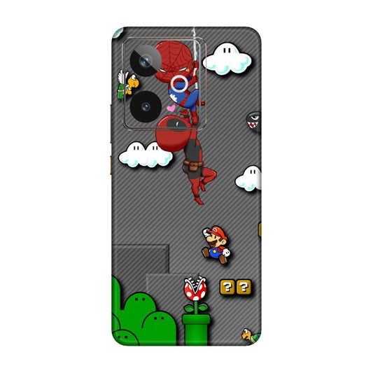 Saiyan Contrast Power Mobile Skin For Realme GT 7T 5g