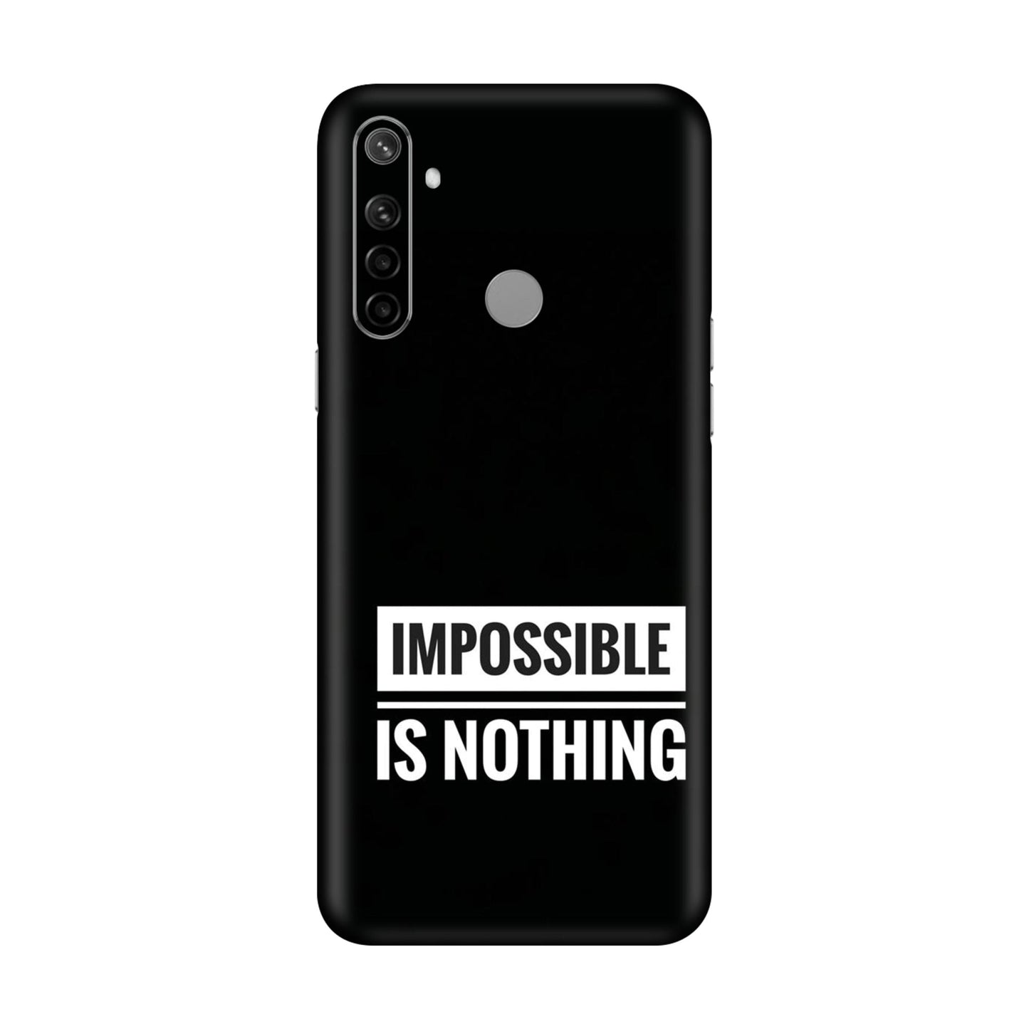 Motivational Text Mobile Skin For Realme Narzo 10