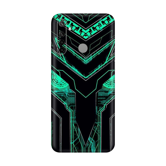 Neon Circuit Predator Mobile Skin For Realme Narzo 10