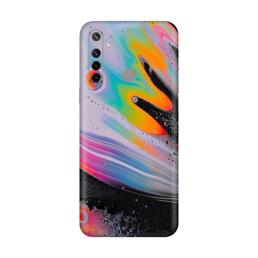 Aesthetic Grid Mobile Skin For Realme Narzo 10