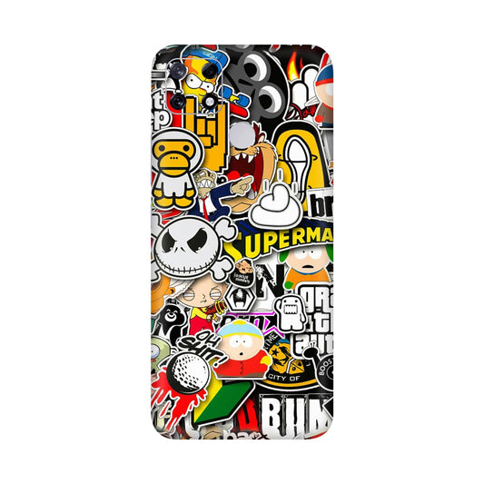 Sukuna Tongue Out Energy Mobile Skin For Realme Narzo 20