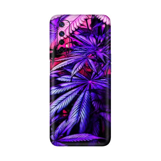 Neon Purple Herb Mobile Skin For Realme Narzo 20 Pro