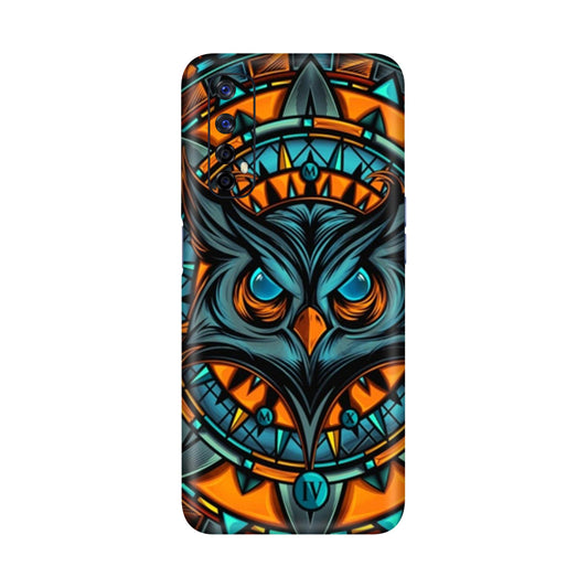 Spirit Owl Mandala Mobile Skin For Realme Narzo 20 Pro